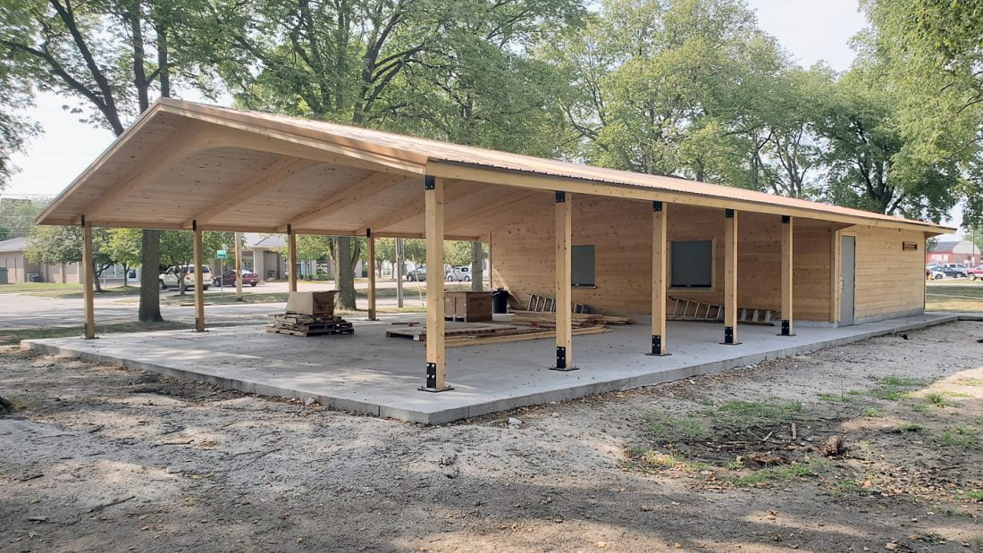 New shelter nears completion New shelter nears completion