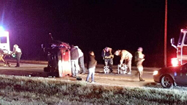 Slick roads cause multiple mishaps Thursday morning