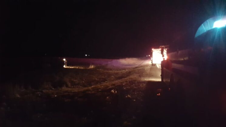 Vehicle overturns on U.S. Highway 169 near Bouton Sunday Vehicle overturns on U.S. Highway 169 near Bouton Sunday
