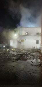 FIRE DESTROYS HAWARDEN’S CENTRAL CAFE FIRE DESTROYS HAWARDEN’S CENTRAL CAFE