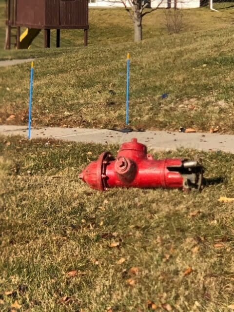 Early Christmas morning crash damages fire hydrant, stop sign, multiple trees Early Christmas morning crash damages fire hydrant, stop sign, multiple trees