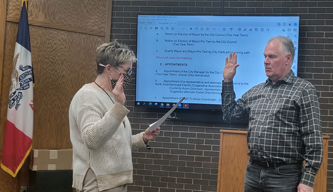 Hawkins re-elected mayor