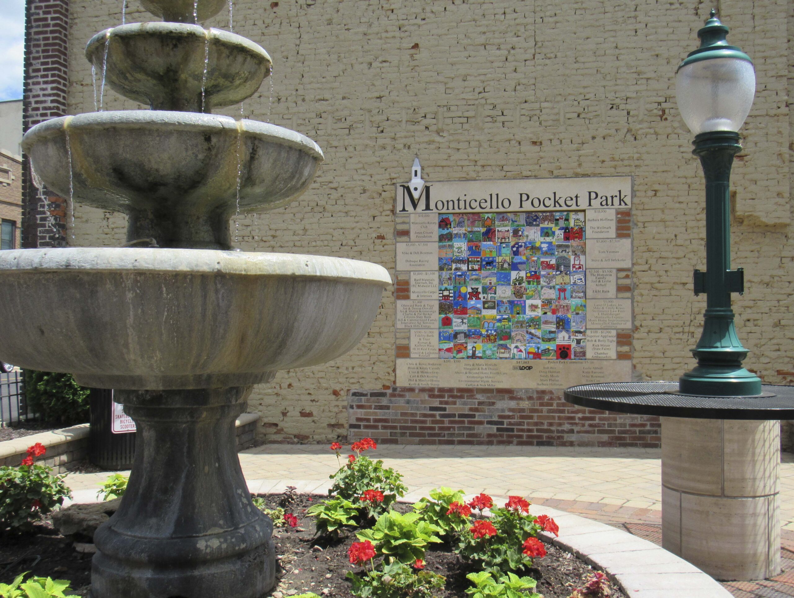 Student art installed