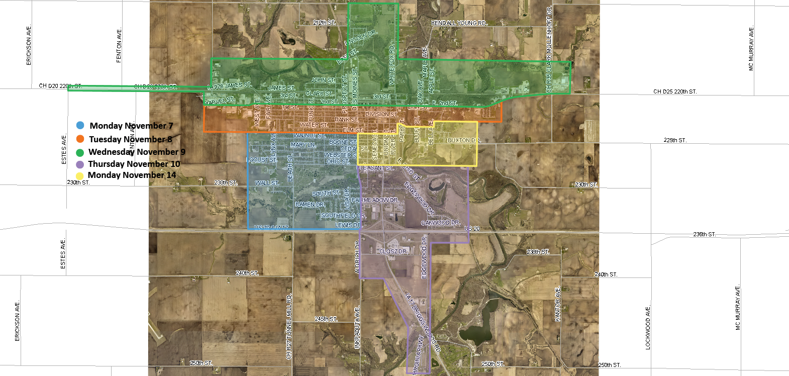 City announces hydrant flushing schedule to begin on November 7 City announces hydrant flushing schedule to begin on November 7