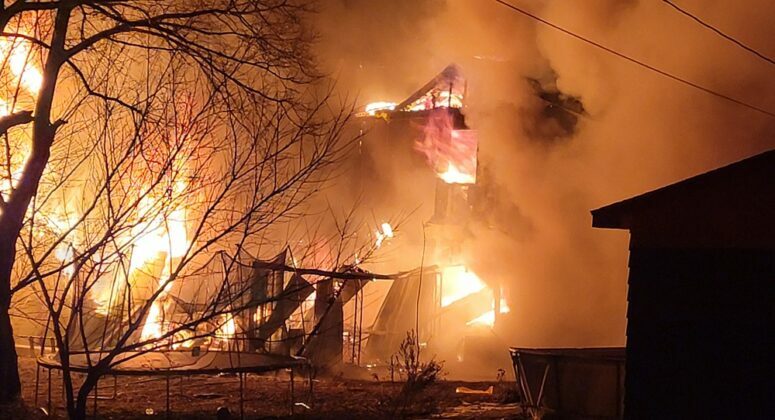 House destroyed in New Year’s Day fire in Perry House destroyed in New Year’s Day fire in Perry