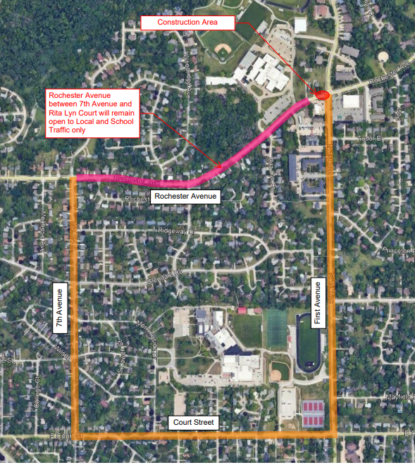 Work on Rochester Avenue Reconstruction Project to resume in mid-March Work on Rochester Avenue Reconstruction Project to resume in mid-March