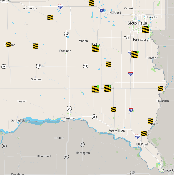 UPDATE: Roads in Siouxland continue to be closed due to flooding 1 UPDATE: Roads in Siouxland continue to be closed due to flooding 1