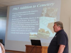 Historical Society Saturday Scholar Program Features History of Linwood Park Cemetery. 1 Historical Society Saturday Scholar Program Features History of Linwood Park Cemetery. 1