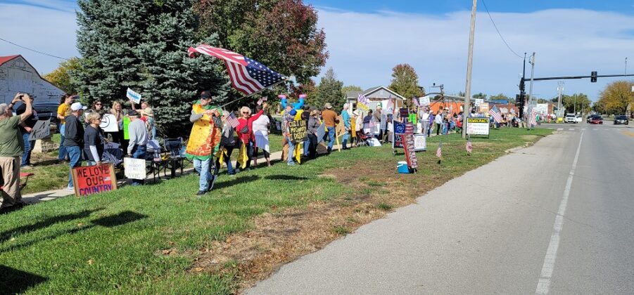 No Kings rally in Perry 1,000% larger this week 1 No Kings rally in Perry 1,000% larger this week 1