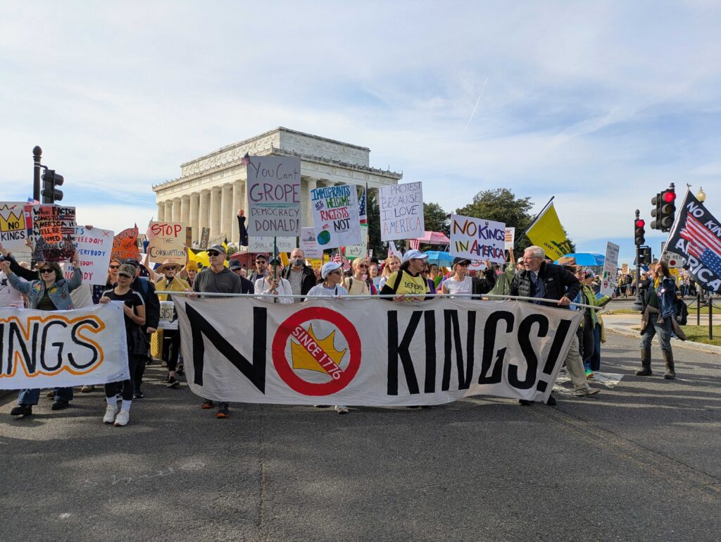 No Kings day brings millions into US streets in anti-Trump protests