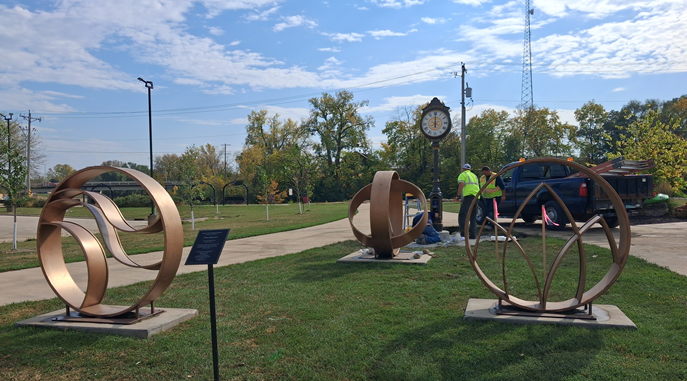Manchester Rotary Club Installs New Clock to Celebrate 100 Years 1 Manchester Rotary Club Installs New Clock to Celebrate 100 Years 1