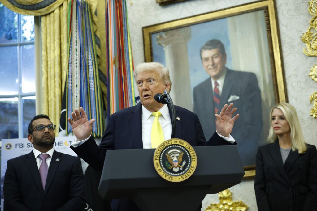 Trump threatens more crackdowns in Dem cities, prosecutions of his political enemies