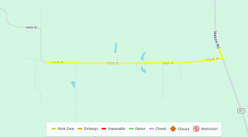 Boone County Road Department Working on 166th Drive 2 Boone County Road Department Working on 166th Drive 2