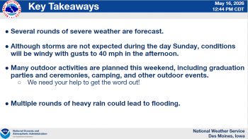 Weather Service Updates Information on Multiple Rounds of Severe Storms 9 Weather Service Updates Information on Multiple Rounds of Severe Storms 9