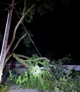 STORM DAMAGE CLEAN UP UNDERWAY IN KINGSLEY 1 STORM DAMAGE CLEAN UP UNDERWAY IN KINGSLEY 1