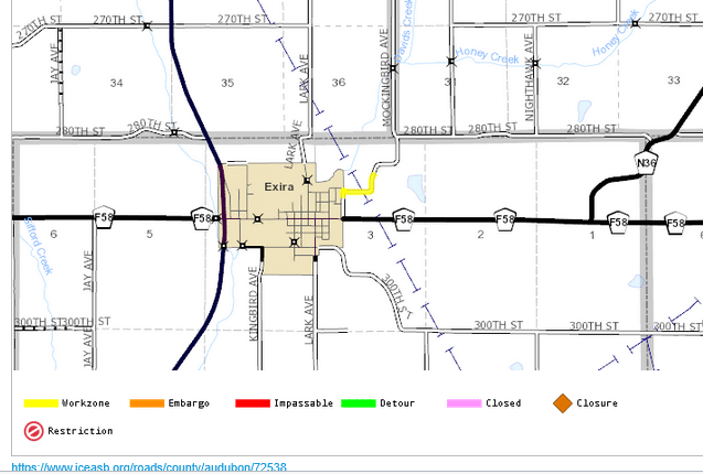 Audubon County Secondary Roads Notice: HMA Project has Mockingbird Ave. closed through July 31st 1 Audubon County Secondary Roads Notice: HMA Project has Mockingbird Ave. closed through July 31st 1