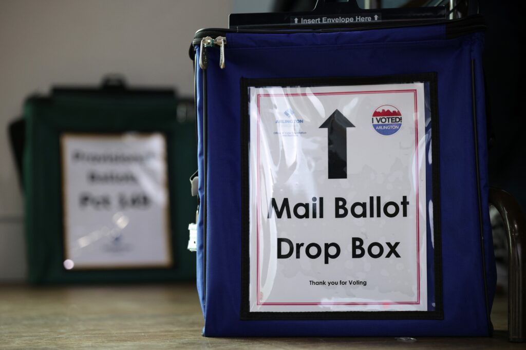 Trump order limiting voting by mail will stand for now, federal judge rules