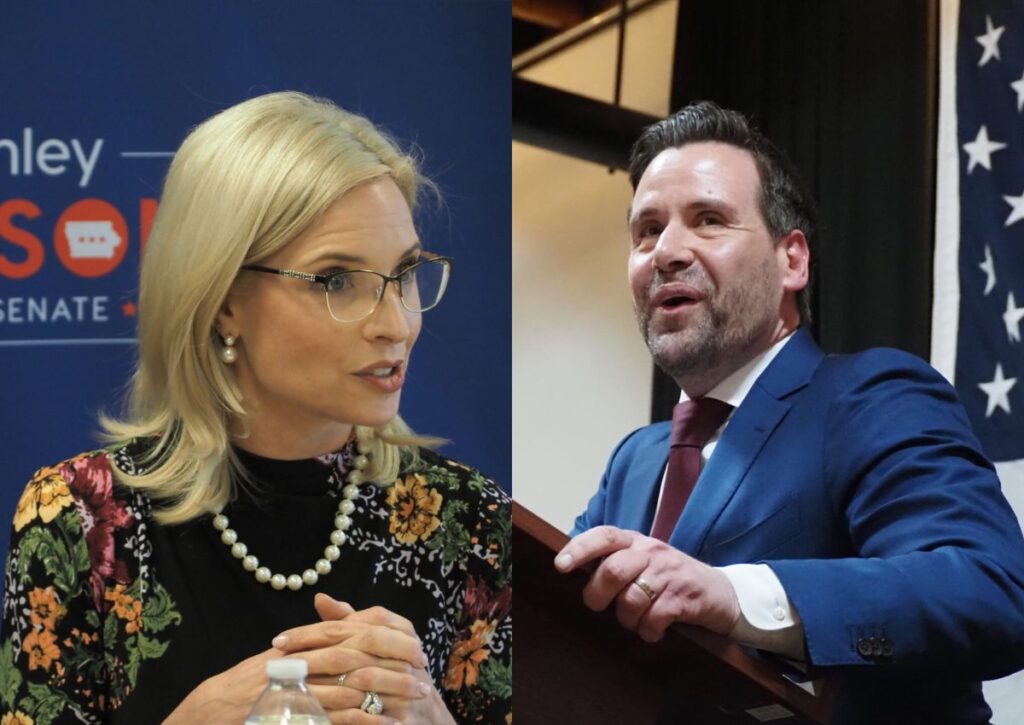 Lines of attack solidify against Iowa candidates for the general election