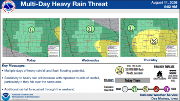 Weather Service Update for Storms and Flash Flooding 5 Weather Service Update for Storms and Flash Flooding 5