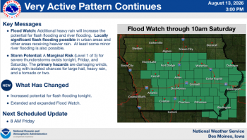 Weather Service Update for Rain and More Rain 2 Weather Service Update for Rain and More Rain 2