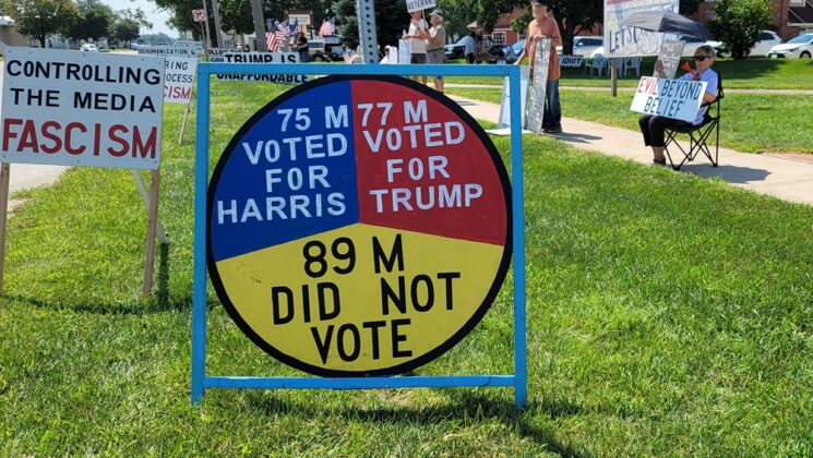 Fair is foul, and foul is fair in MAGA world, protesters say 2 Fair is foul, and foul is fair in MAGA world, protesters say 2