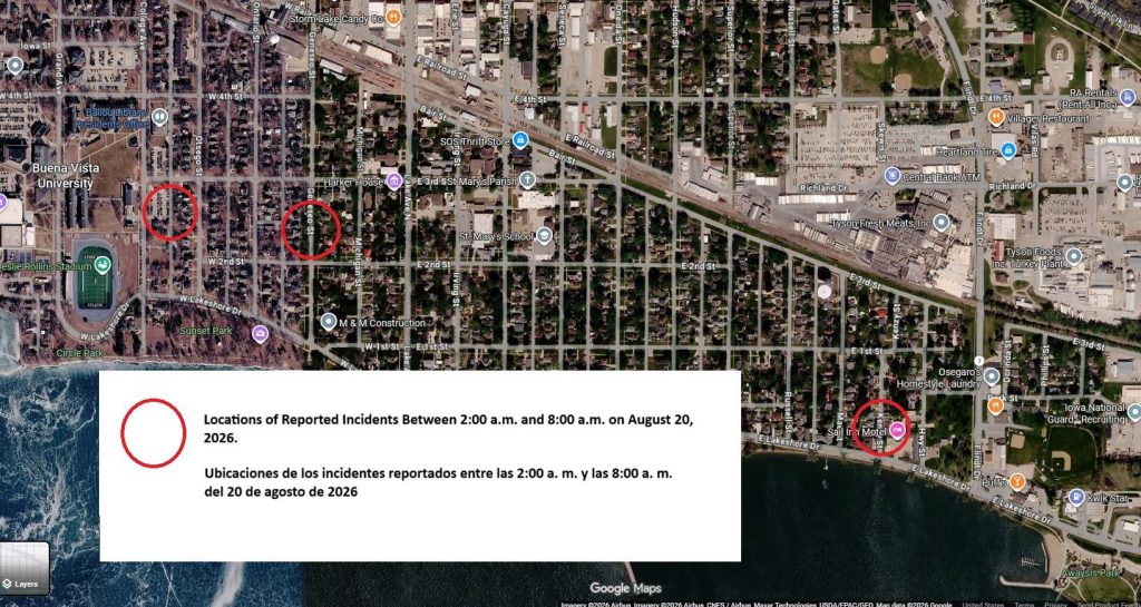 Storm Lake Police Department Investigates Thursday Vehicle Crimes 1 Storm Lake Police Department Investigates Thursday Vehicle Crimes 1