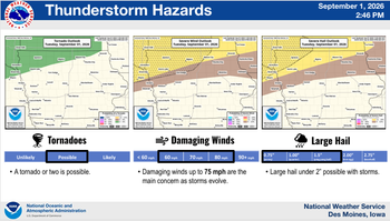Weather Service Updates Potential for Storms, More Heat 4 Weather Service Updates Potential for Storms, More Heat 4