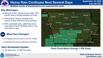 Weather Service Update for Additional Heavy Rain, Flooding 2 Weather Service Update for Additional Heavy Rain, Flooding 2