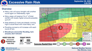 Weather Service Update for Excessive Rainfall; Flooding 3 Weather Service Update for Excessive Rainfall; Flooding 3