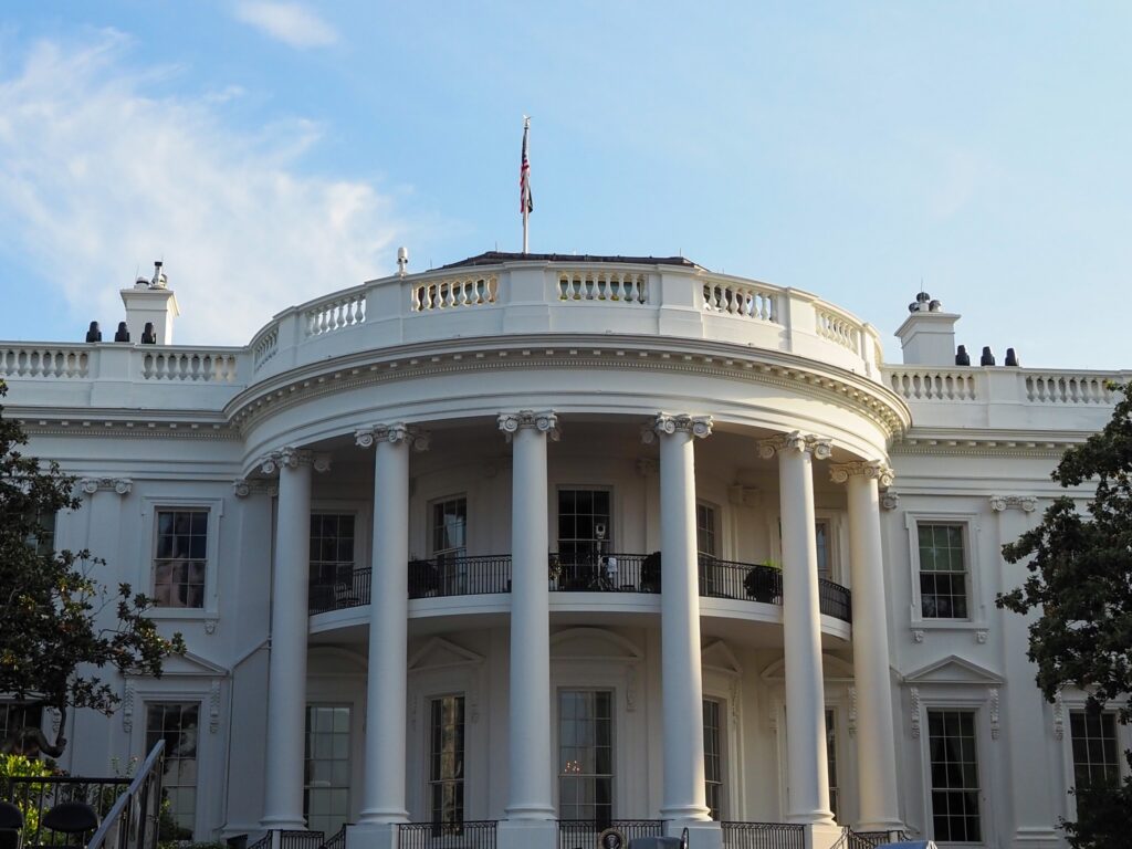 CNN, MS NOW, POLITICO sue Trump over White House ban 1 The White House, south facing, on June 11, 2026. (Photo by Ashley Murray/States Newsroom)