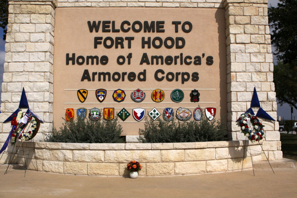 Trump: Execution of Fort Hood shooter will not be livestreamed 1 The main gate at Fort Hood on South Fort Hood Street in Killeen, Texas. (Photo credit: U.S. Army)